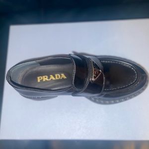 Prada Triangle Loafers